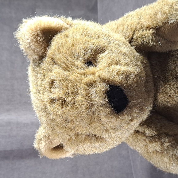 Vintage Gund Light Brown Tan Teddy Bear Stuffed Toy G 13" 1982 - Picture 2 of 12